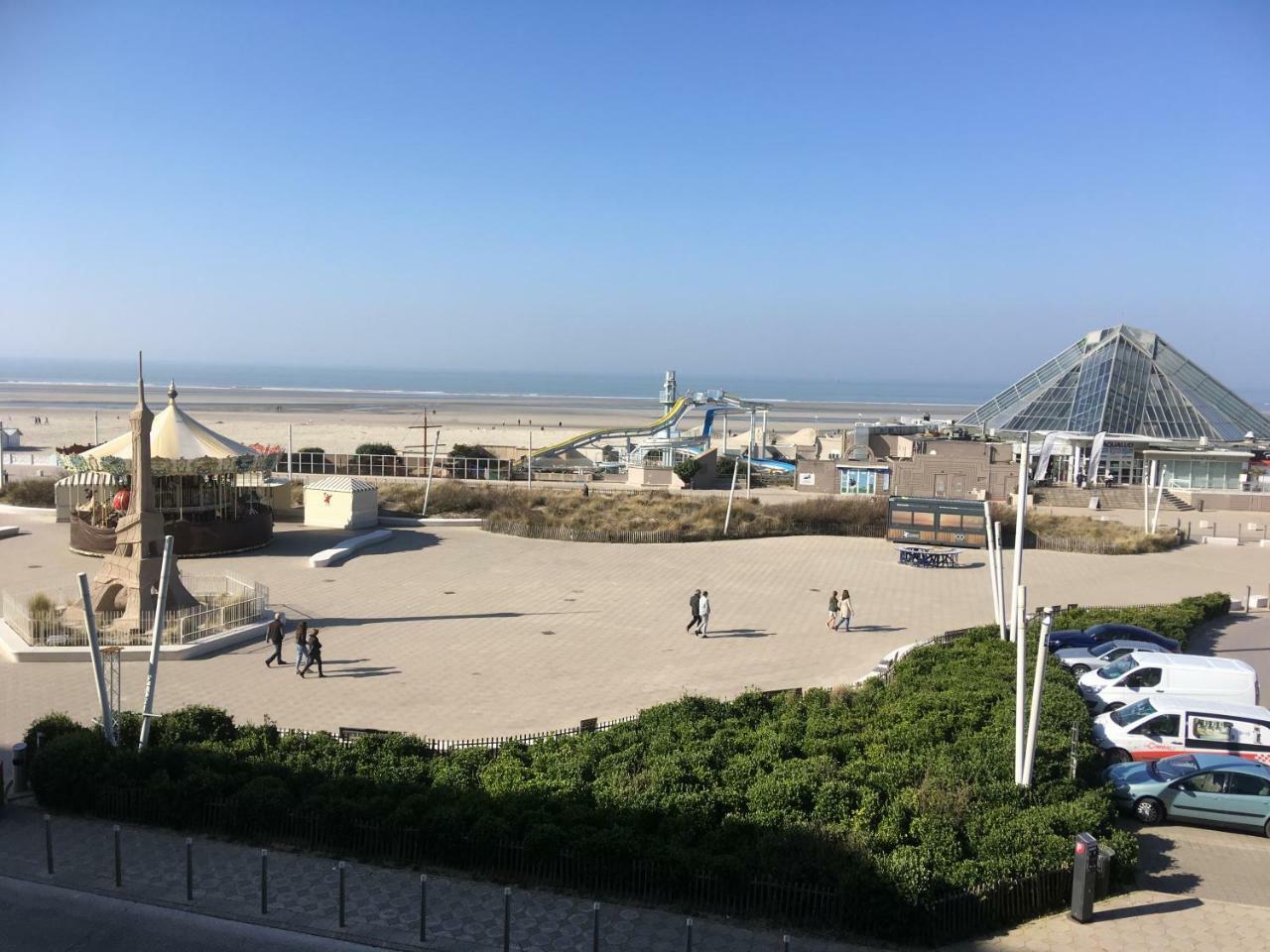 T2 Cabine Traversant Vue Front De Mer Le Touquet Paris-Plage Kültér fotó